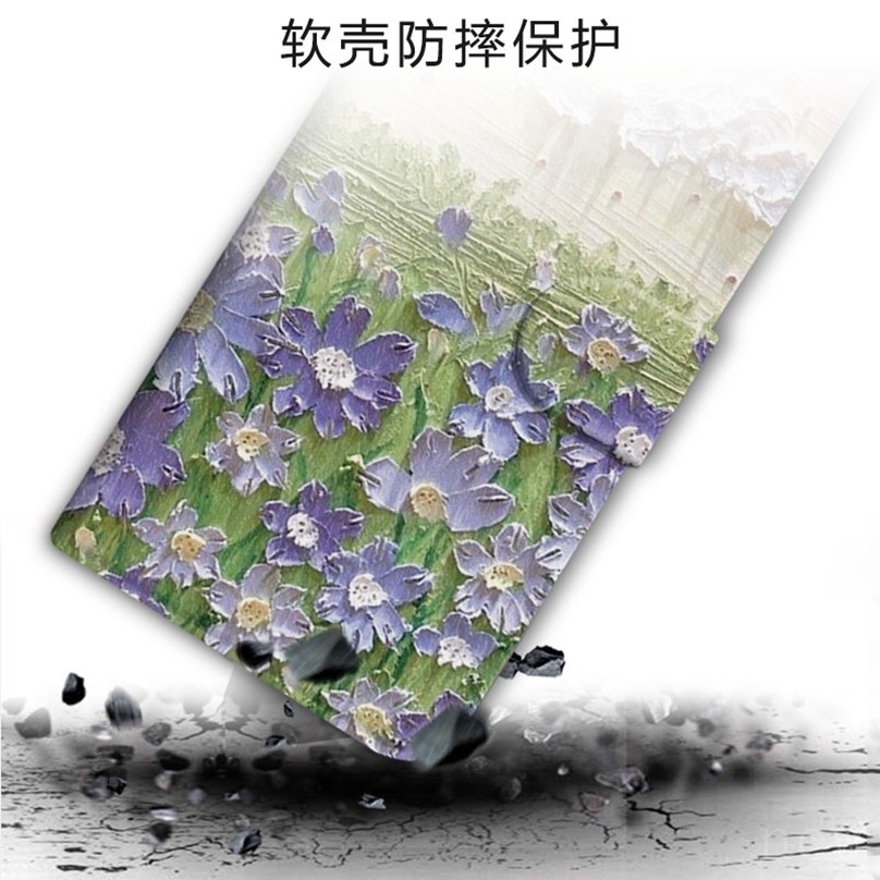 Ốp điện thoại lật tranh sơn dầu Thích hợp cho Apple iPhone 12 Mini 13 Pro max i13 Vỏ bảo vệ hoa chống sốc