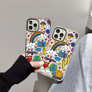 CASETiFY Chào! Bởi Matthew Langille Ốp Lưng Tương Thích Cho IPhone 11 14 15 16ProMax 12 13 Mini Cover X XR XS Max Silicone Mềm Trong Suốt SE 2022 6 7 8 Plus Vỏ Chống Sốc