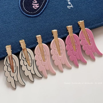 Kẹp Tóc Nhà Đẹp Hàn Quốc Cánh Dễ Thương Kẹp Tóc Vui Vẻ Kẹp Tóc Liền Mạch Kẹp Tóc Dopamine Kẹp Trang Điểm Kẹp Tóc Bên Kẹp Tóc Hàn Quốc Kẹp Tóc Gãy Kẹp Tóc Phong Cách Hàn Quốc Nổ Kẹp Liền Mạch Phụ Kiện 