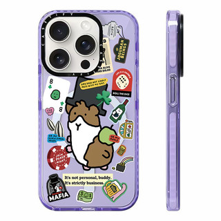 CASETIFY Seventeen HOSHI Phim hoạt hình dễ thương Hamster Vỏ sạc từ tính không dây Tương thích cho IPhone11 12 13 14 15 16ProMax Cover 16PLUS Silicone Mềm trong suốt Vỏ chống sốc