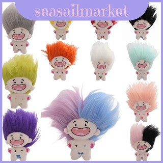 Và Quirky Dễ Thương 10cm Không Bịt Sang Trọng Búp Bê Móc Khóa Tự Làm Để Thủ Công