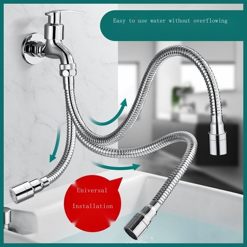 Ống Đa Năng Kết Nối Ống Nước Vòi Nối Dài Ống Kéo Dài Mở Rộng Chống Bắn Hiện Vật Đa Năng Đầu