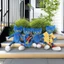 Pete The Cat Hand Puppet Động vật nhồi bông mềm để kể chuyện và sử dụng cho mẫu giáo