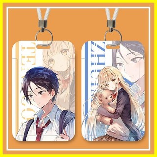 [ZOCI] Hộp đựng thẻ Shiina Mahiru Shiina Mahiru Next Door Angel Người lớn Hàng hóa Hộp đựng thẻ trượt Thẻ bữa ăn sinh viên Hộp bảo vệ ID thẻ xe buýt