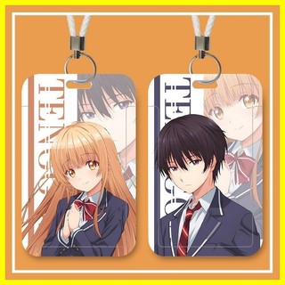 [ZOCI] Hộp đựng thẻ Shiina Mahiru Shiina Mahiru Next Door Angel Người lớn Hàng hóa Hộp đựng thẻ trượt Thẻ bữa ăn sinh viên Hộp bảo vệ ID thẻ xe buýt