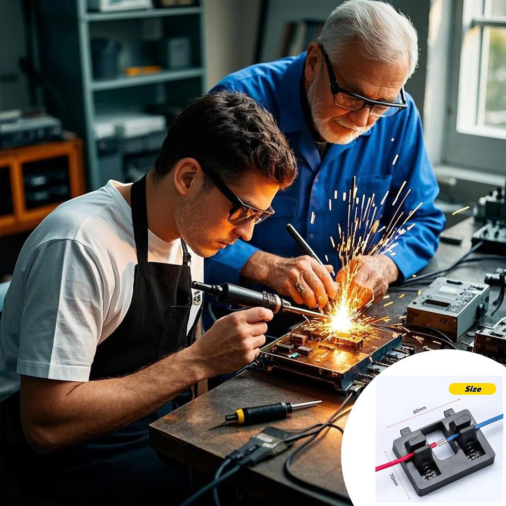 3 Chiếc ABS Hàn Băng Ghế Dự Bị Cho Bo Mạch Chủ Hàn Cho Dày Và Mỏng Dây Kẹp Cáp Kẹp Hàn Dụng Cụ Sửa Chữa