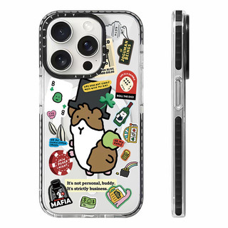 CASETIFY Seventeen HOSHI Phim hoạt hình dễ thương Hamster Vỏ sạc từ tính không dây Tương thích cho IPhone11 12 13 14 15 16ProMax Cover 16PLUS Silicone Mềm trong suốt Vỏ chống sốc