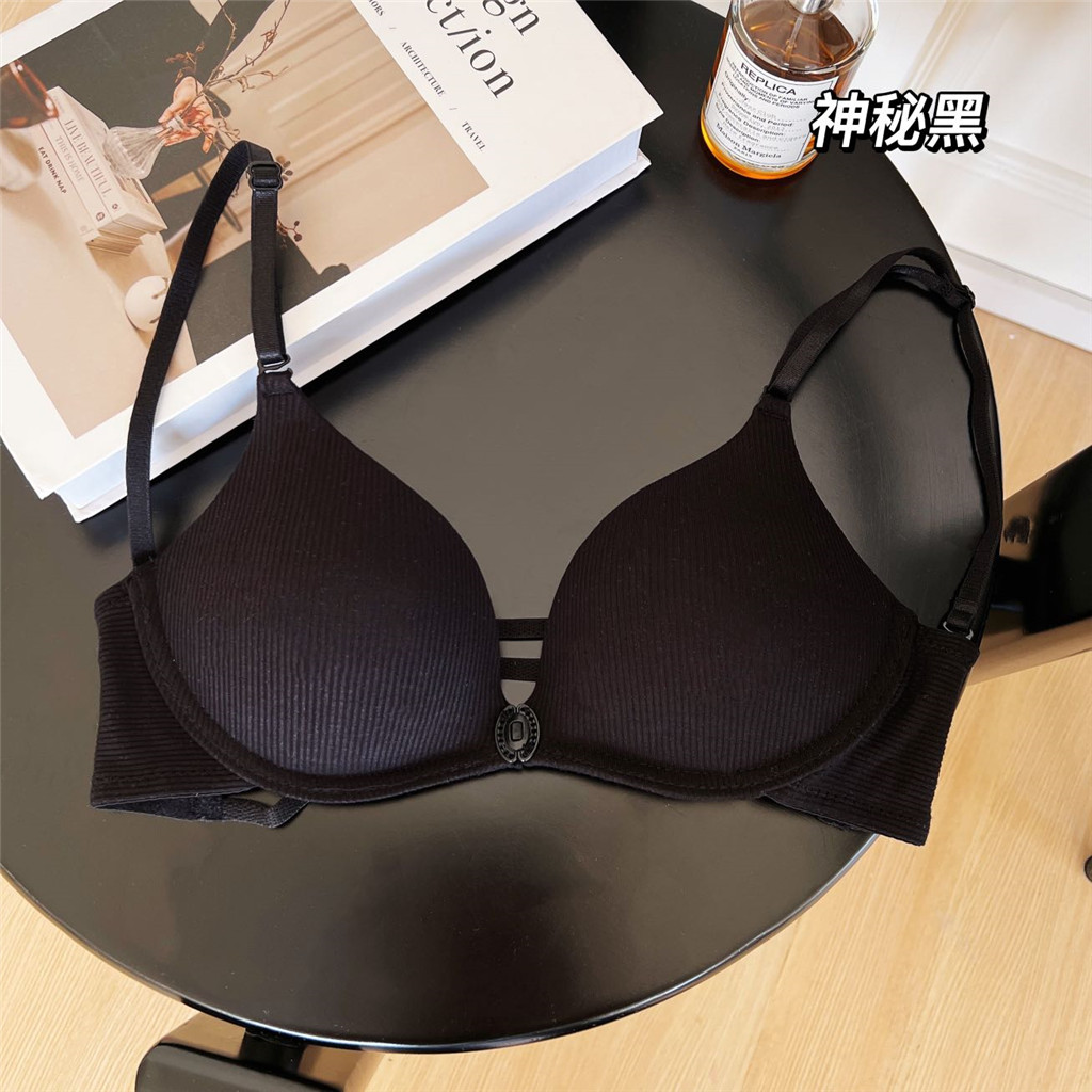 Liền Mạch Đóng Cửa Trước Gợi Cảm Nhỏ Ngực Thanh Niên Cô Gái Áo Ngực Mỏng Không Dây Bralette