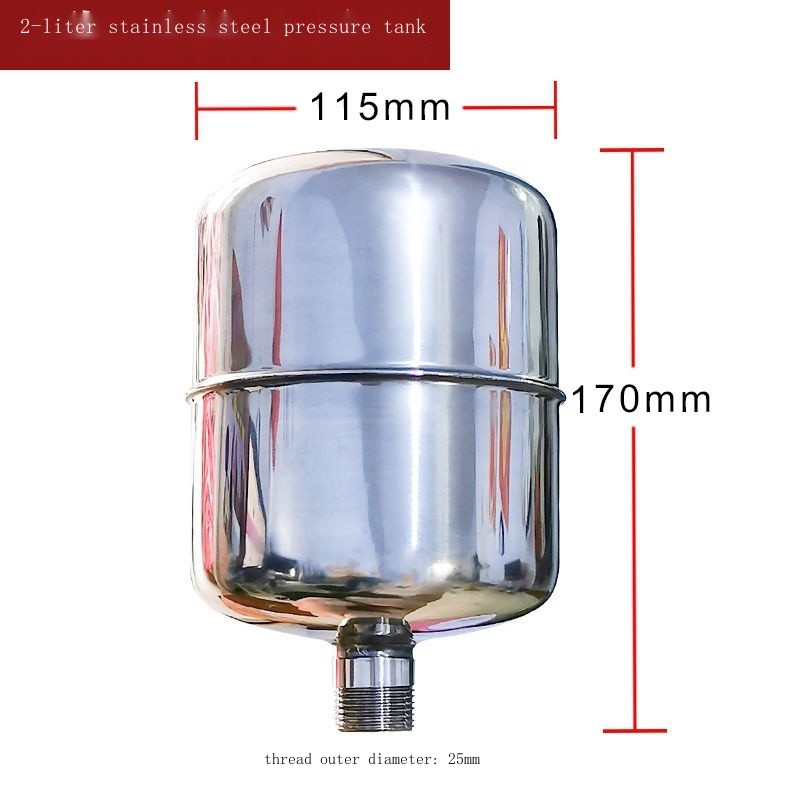 Máy bơm tự mồi Sửa đổi Máy bơm tự động Bình áp suất bằng thép không gỉ Kiểm soát bình khởi động và dừng Đa năng 2 Lít / 4 Lít