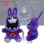 Phim hoạt hình đáng yêu Fnaf Series Midnight Bear Skeleton Thỏ tím Đồ chơi sang trọng