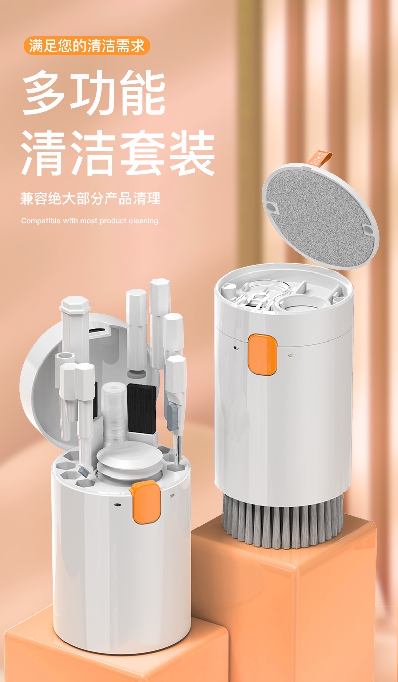 Mô tả EVEBOT Bộ làm sạch tai nghe điện thoại di động máy tính phù hợp cho một loạt các sản phẩm điện tử 3C - 1
