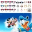 Băng đô chuột Mickey đen Phim hoạt hình Minnie Mickey Tai Hairpiece cho một cái nhìn cổ điển