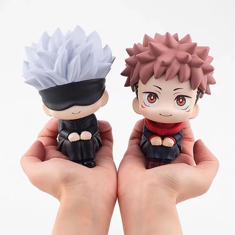 Mô Hình Đồ Chơi Nhân Vật jujutsu kaisen yuji itadori gojo satori 10cm Bằng pvc