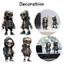 Halloween Nhựa Đầu Lâu Tượng Thời Trang Phong Cách Đường Phố Trang Trí Sáng Tạo Trang Trí Nhà Và Sân