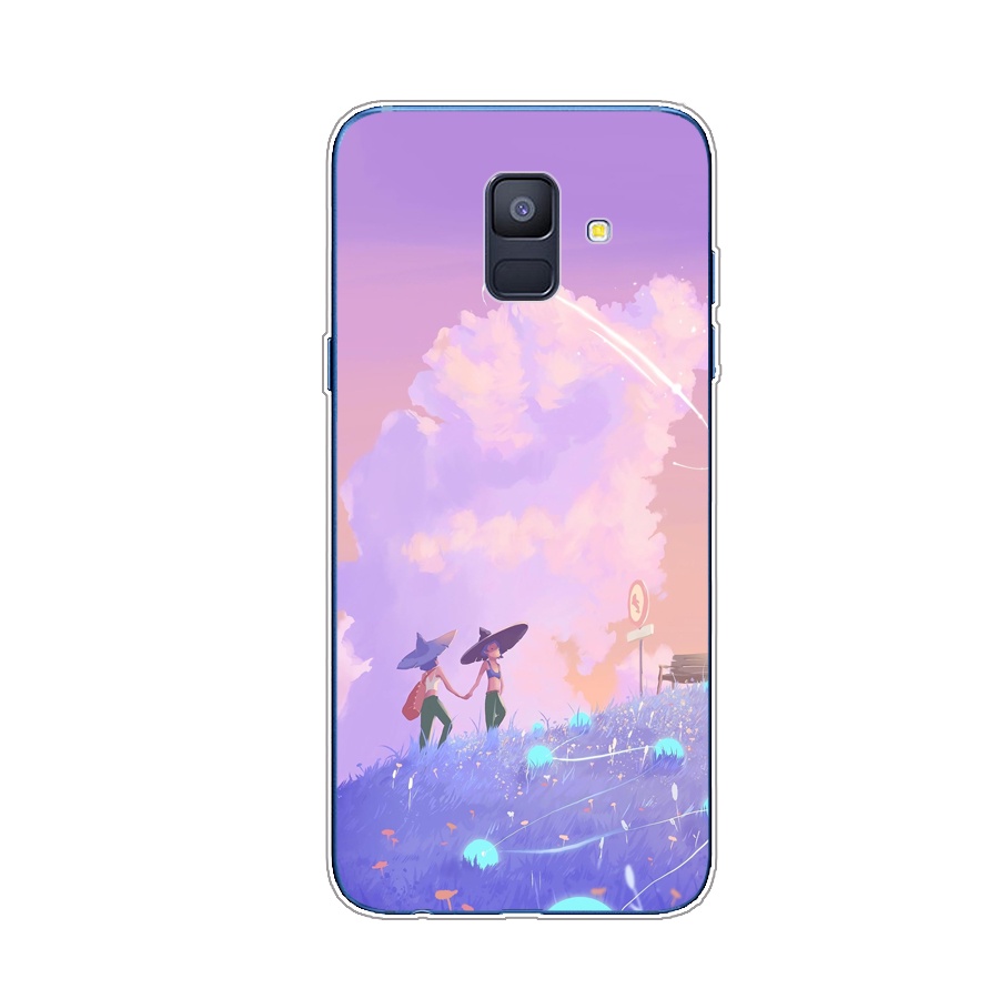 Ôp Lưng Nhựa Dẻo Chống Sốc Cho samsung galaxy a6 2018 Ốp