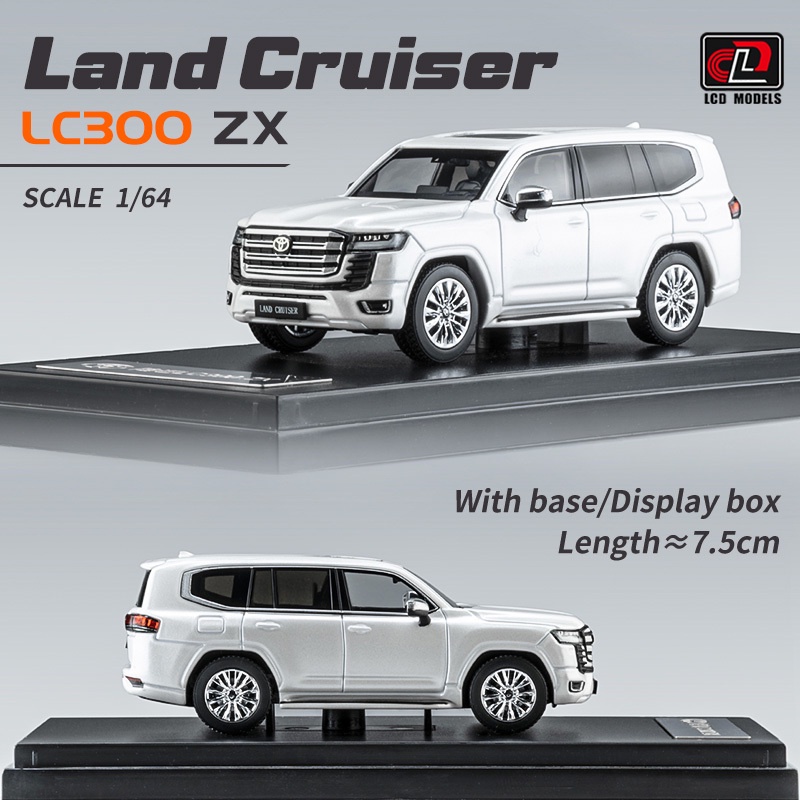 Mô Hình Xe Hơi toyota land cruiser lc300 gr zx Bằng Hợp Kim