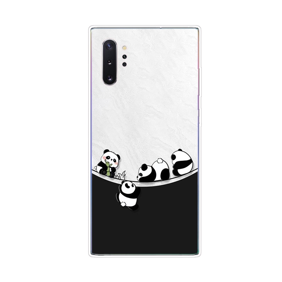 Ôp Điện Thoại Silicon Dẻo Thời Trang Sang Trọng Cho samsung galaxy note 10 plus Ốp