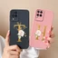 Ôp Điện Thoại Silicon Dẻo In Họa Tiết Hoa & Chữ Cái Dễ Thương Cho samsung galaxy a12 m12 f12 a Đến z samsung a 12 m 12 f 12 Ốp
