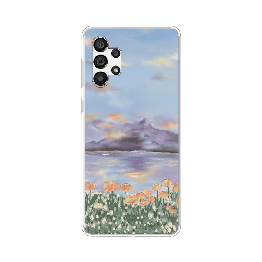 Ôp Điện Thoại Silicon Dẻo Họa Tiết Hoạt Hình Dễ Thương Cho samsung galaxy a73 5g Ốp