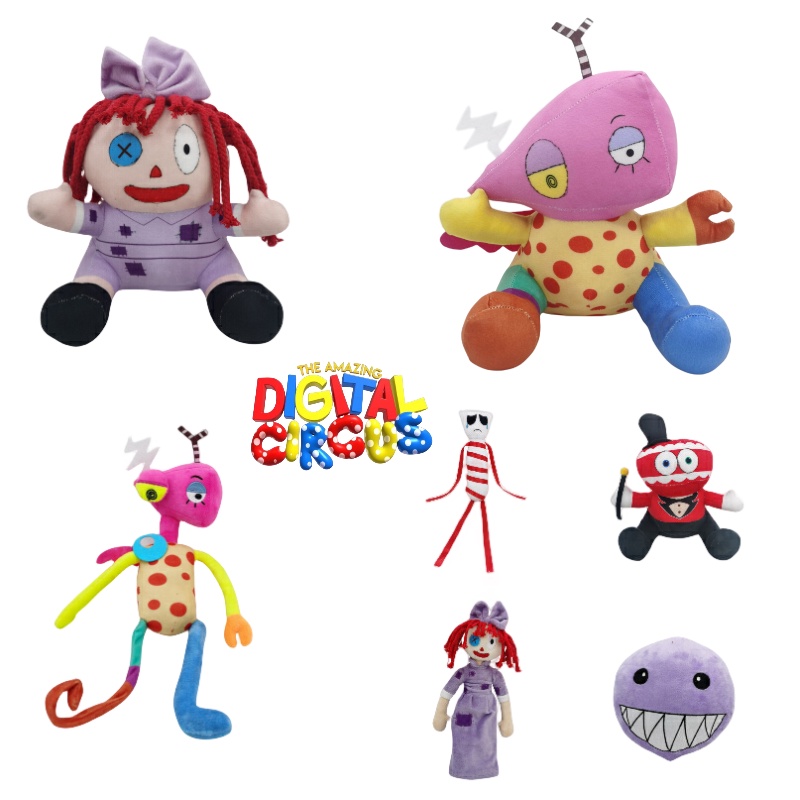 Kỹ Thuật Số Tuyệt Vời The Circus Sang Trọng Số Ma Thuật Xiếc Thỏ Chú Hề Đồ Chơi Vui Nhộn Và Bong Bóng Tím Playful