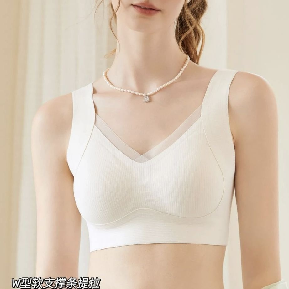 Áo Lót Nâng Ngực Không Gọng Chống Chảy Xệ Thời Trang Cho Nữ
