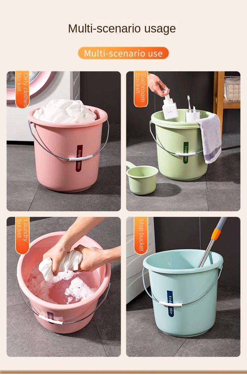 Mô tả Bộ 3 xô đựng nước JUJIAJIA cỡ lớn cho gia đình - 7