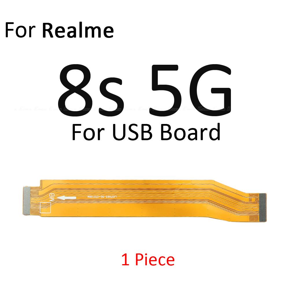 Cáp Flex Kết Nối Màn Hình LCD Bo Mạch Chủ Cho OPPO Realme 8 8i 8s 9 9i 10 Pro 5G 4G