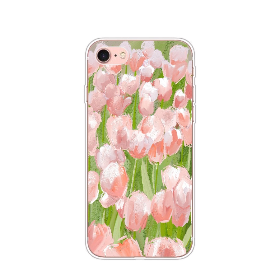Ôp Điện Thoại Silicon Dẻo Thời Trang Sang Trọng Cho iphone 7 8 se 2020 Ốp