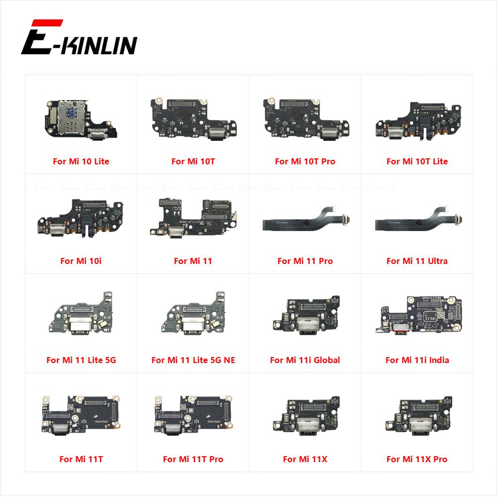 Bảng Mạch Cổng Sạc USB Thay Thế Chuyên Dụng Cho Xiaomi Mi 10 10T 10i 11 11i 11T 11X Pro Lite Ultra 5G NE