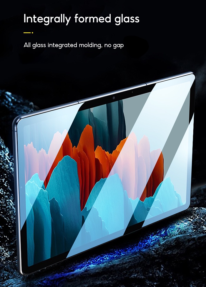 Mô tả TBTIC Cho Samsung Tab S10 S6 Lite A9 S9 Plus 11 8.7 A8 S6 10.5 A7 Lite 10.4 P620 S8 S7 11 FE 10.9 Kính Cường Lực Bảo Vệ Màn Hình - 6