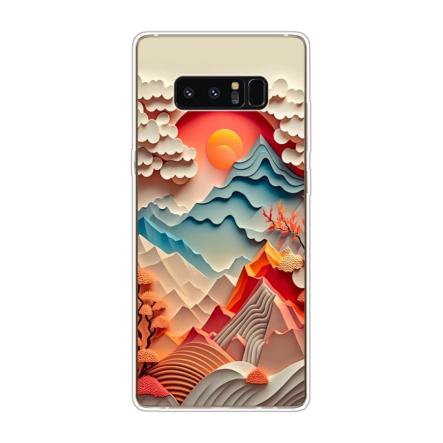 Ôp Lưng Nhựa Dẻo Chống Sốc Cho samsung galaxy note 8 Ốp