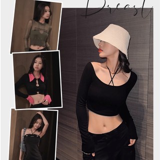Áo Ngực Cotton Mềm Mại Không Gọng Hở Lưng Thoải Mái Thời Trang Cho Nữ