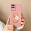 Ôp Điện Thoại Silicon Dẻo In Họa Tiết Hoa & Chữ Cái Dễ Thương Cho samsung galaxy a12 m12 f12 a Đến z samsung a 12 m 12 f 12 Ốp