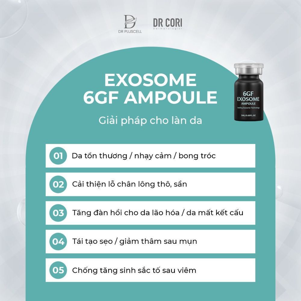 Tế Bào Gốc Phục Hồi, Chống Lão Hóa Dr Pluscell 6GF Exosome Ampoule Tái ...