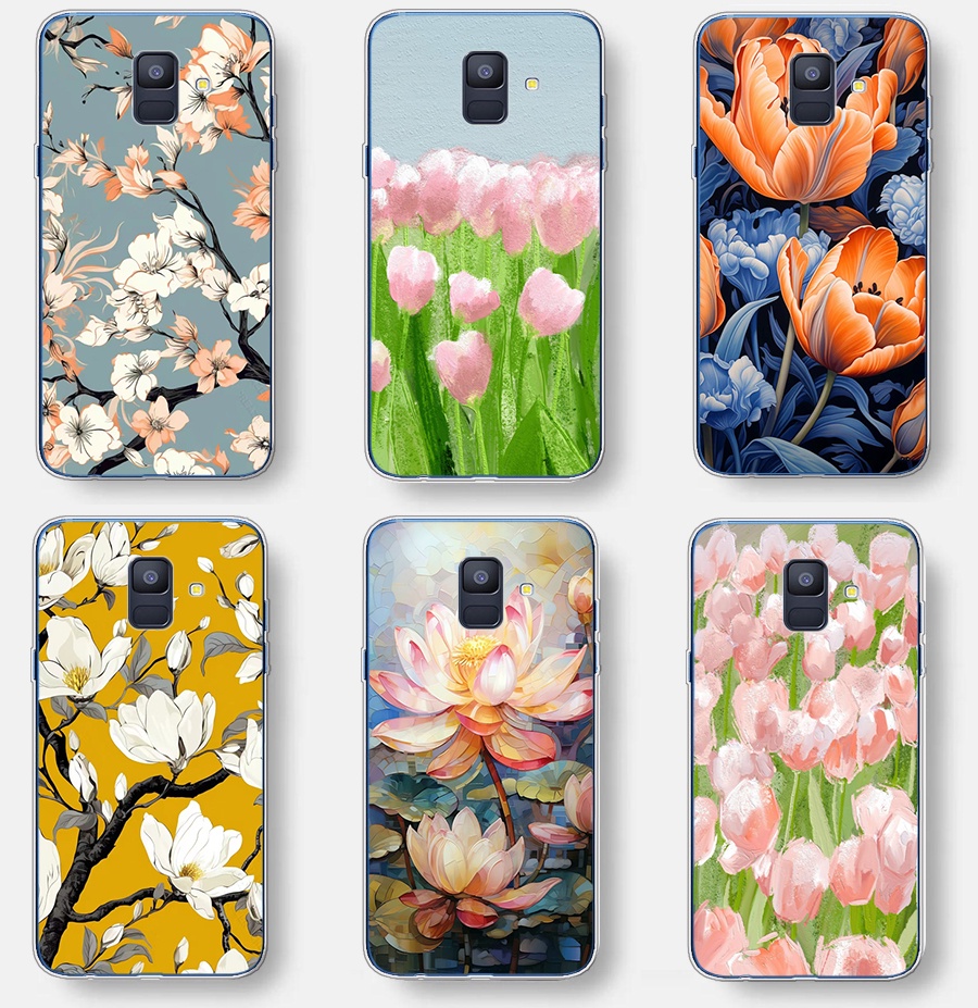 Ôp Lưng Nhựa Dẻo Chống Sốc Cho samsung galaxy a6 2018 Ốp