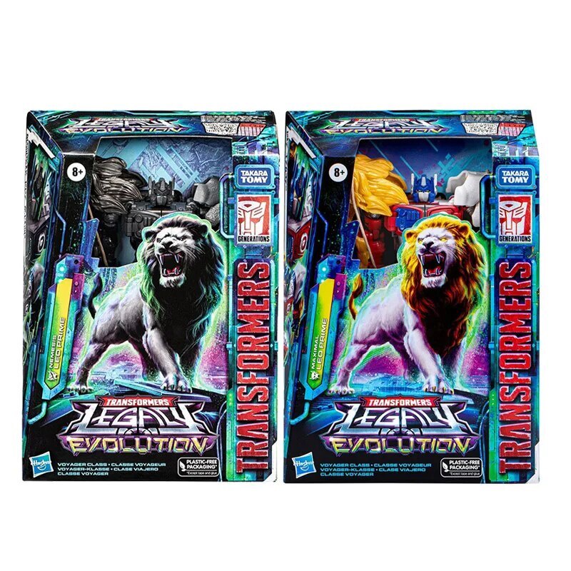 Figura Coleccionable Transformers Transformers Legacy Evolution Némesis Leo Prime F7210 Hasbro Figura Robot León 17.5 Cm