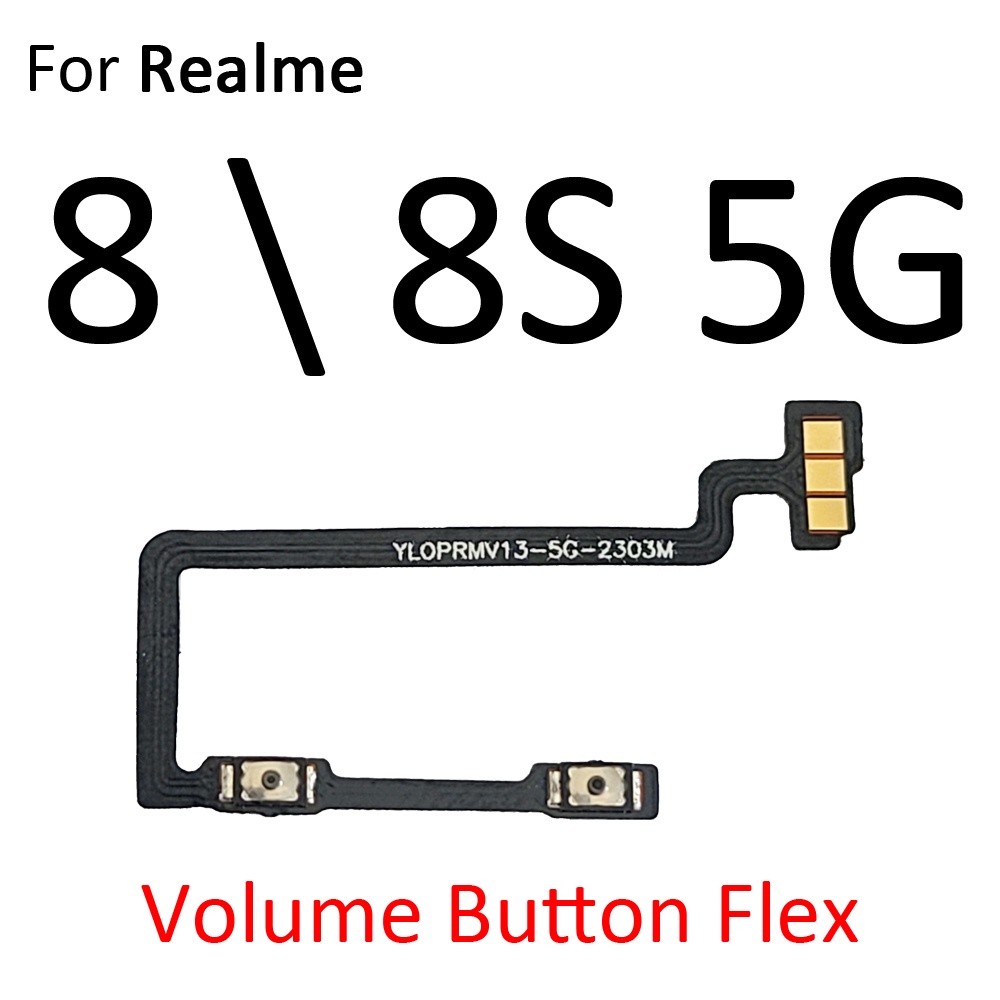 Mạch Nút Âm Lượng Cho Điện Thoại OPPO Realme 8 8s 8i 7i 7 6i 6 Pro