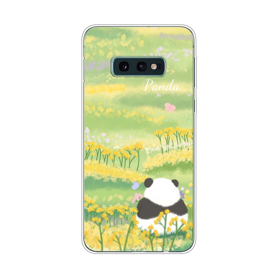 Ôp Điện Thoại Silicon Dẻo Họa Tiết Hoạt Hình Dễ Thương Cho samsung galaxy s10e Ốp