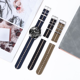 ROLEX Dây Đeo Đồng Hồ Quân Đội Bằng Vải canvas nylon Dệt 20mm 22mm Tháo Gỡ Nhanh Cho seiko