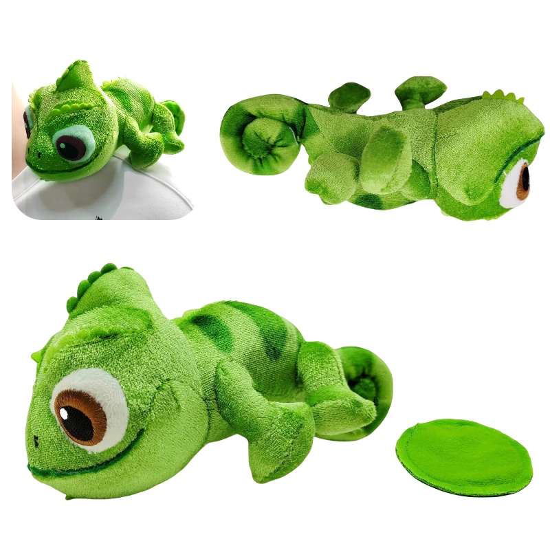 Búp bê sang trọng công chúa ếch đáng yêu với lông ngắn mềm mại Kích thước 16cm