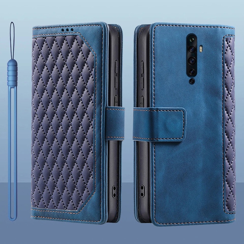 Bao Điện Thoại Dạng Ví Chất Liệu Da Cho oppo reno2 f oppo reno2 z reno 2 2f 2z