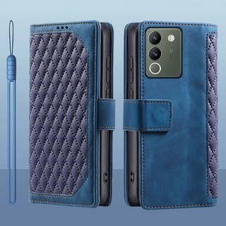 Dành Cho Vivo V29E 5G Ốp Lưng Ví Da Điện Thoại Vivo V29 5G Ốp Lưng V29 Pro 5G Bao Lật Coque Fundas