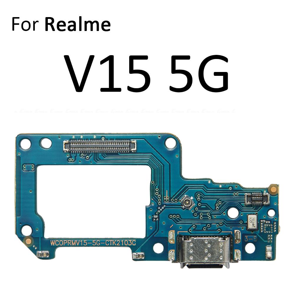 Đế sạc nguồn Cổng sạc USB Bảng cắm Cáp mềm cho OPPO Realme V3 V5 V11 5G V11s V13 V15 V20 V23 V23i V25 Thay thế các bộ phận