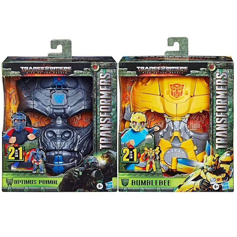 Hasbro Transformers Movie7 Rise of the Beasts 2-in-1 Converting Mask ...
