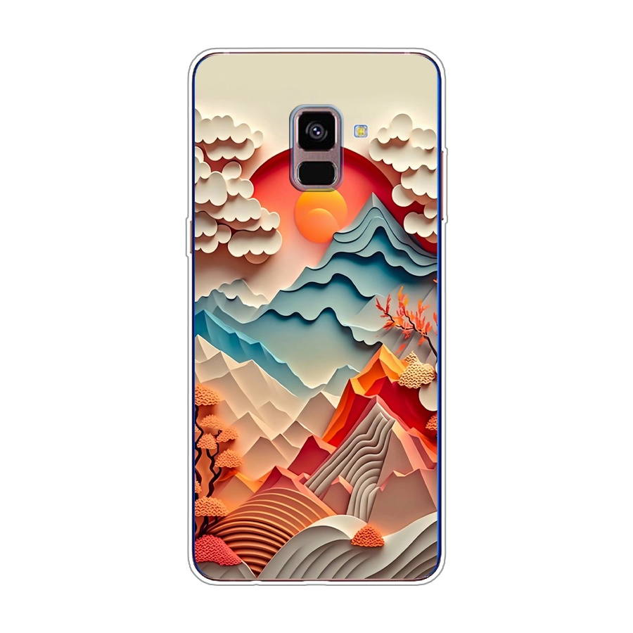 Ốp Điện Thoại Silicon Mềm Cho samsung galaxy a8 plus 2018 / a8 plus 2018