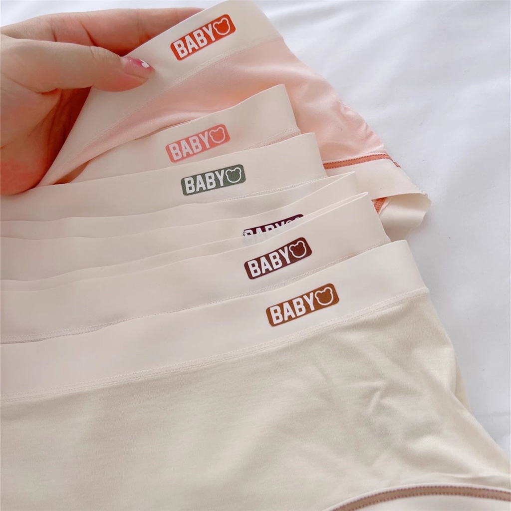 Quần Lót cotton Không Đường May Kháng Khuẩn Nâng Hông Trẻ Trung Gợi Cảm Cho Nữ