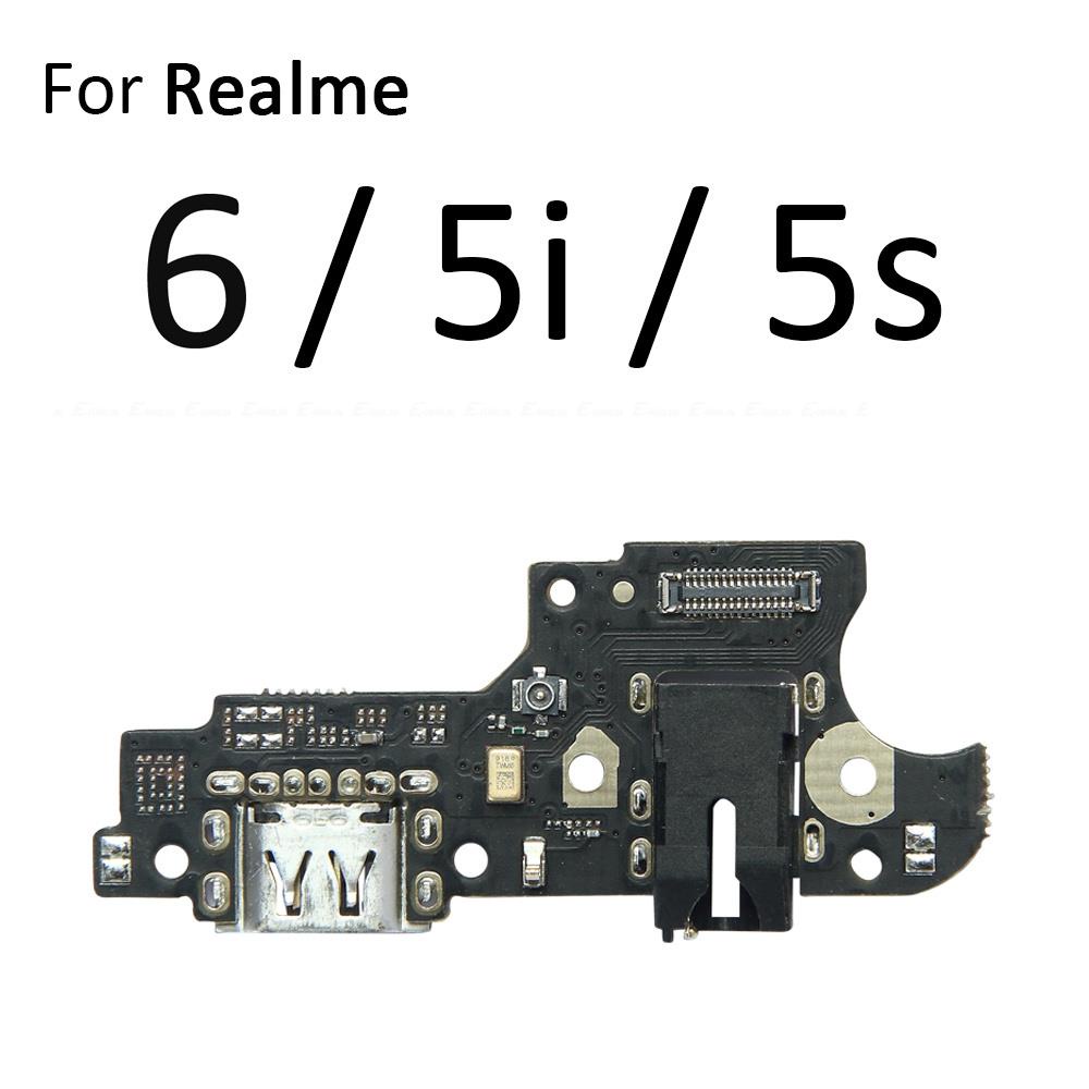 Đế sạc nguồn Cổng sạc USB Bảng cắm Cáp mềm cho OPPO Realme 1 2 3 3i 5 5s 5i 6 6i 6S 7i 7 Pro 4G 5G Thay thế các bộ phận