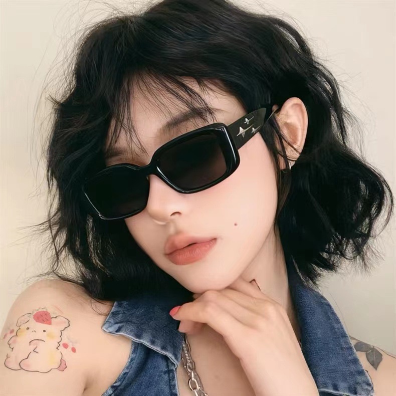 Kính râm Unisex vuông cổ điển Bảo vệ tia cực tím hợp thời trang cho nam ...