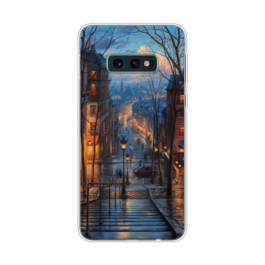 Ôp Điện Thoại Silicon Dẻo Họa Tiết Hoạt Hình Dễ Thương Cho samsung galaxy s10e Ốp