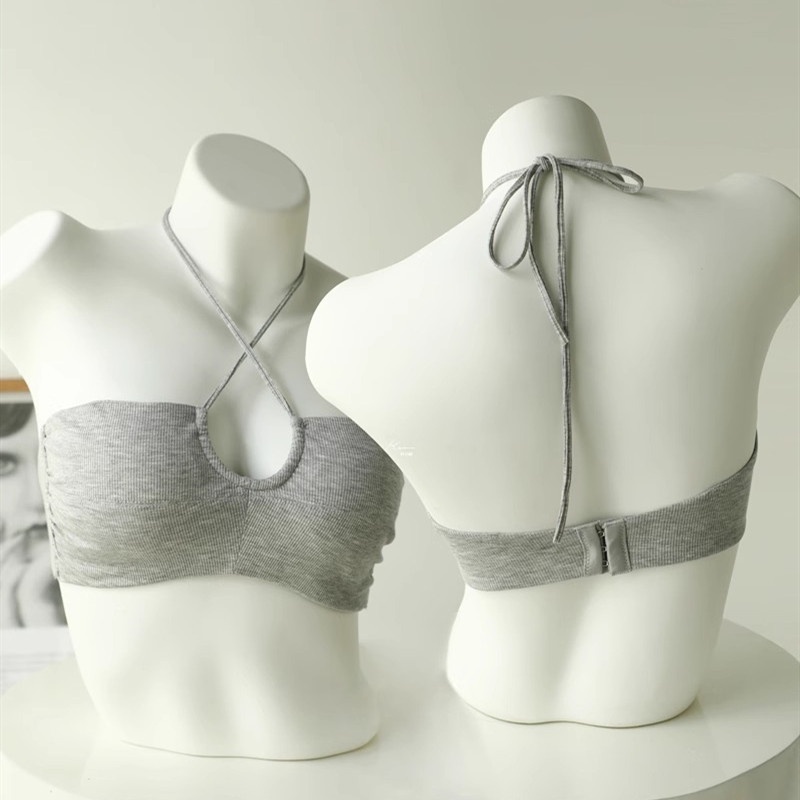 Áo Ngực cotton Mềm Không Dây Nâng Ngực Chống Trượt Thoải Mái Gợi Cảm Cho Nữ